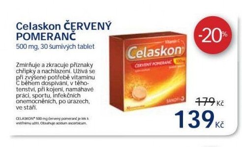 Celaskon ČERVENÝ POMERANČ