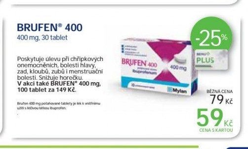 BRUFEN 400 400 mg, 30 tablet