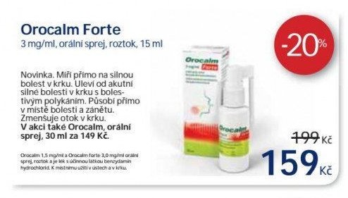 Orocalm Forte