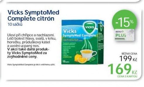 Vicks Symptomed Complete citrón