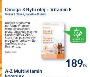 Omega-3 Rybí olej + Vitamin E