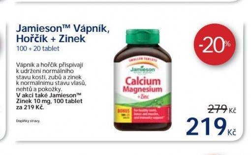 Jamieson Vápník, Hořčík + Zinek