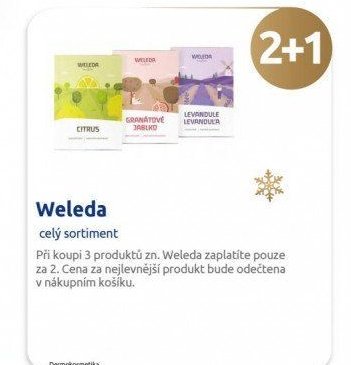 Weleda celý sortiment