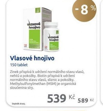 Vlasové hnojivo