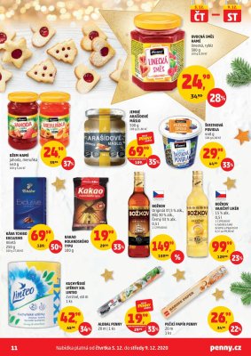 akční leták Penny Market 3.12.2020-9.12.2020