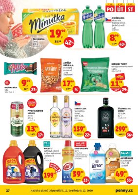 akční leták Penny Market 3.12.2020-9.12.2020