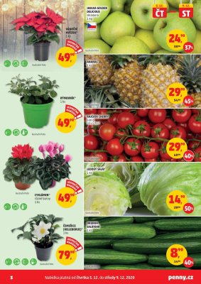akční leták Penny Market 3.12.2020-9.12.2020