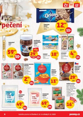 akční leták Penny Market 3.12.2020-9.12.2020