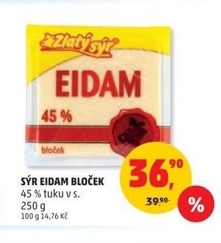 SÝR EIDAM BLOČEK