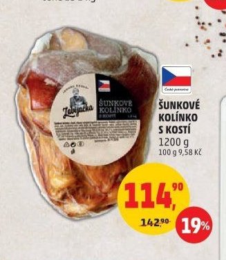 ŠUNKOVÉ KOLÍNKO S KOSTÍ