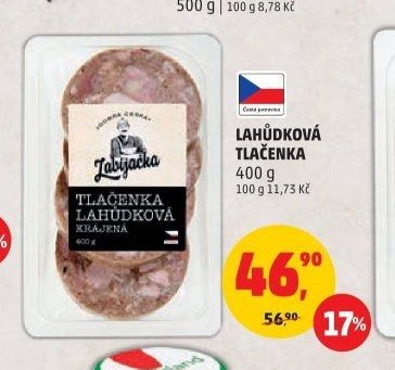 LAHŮDKOVÁ TLAČENKA