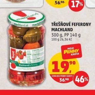 TŘEŠŇOVÉ FEFERONY MACHLAND