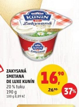 ZAKYSANÁ SMETANA DE LUXE KUNÍN