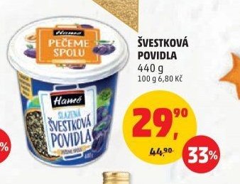 Švestková povidla Hamé