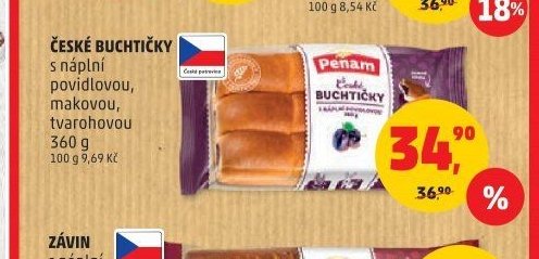 ČESKÉ BUCHTIČKY