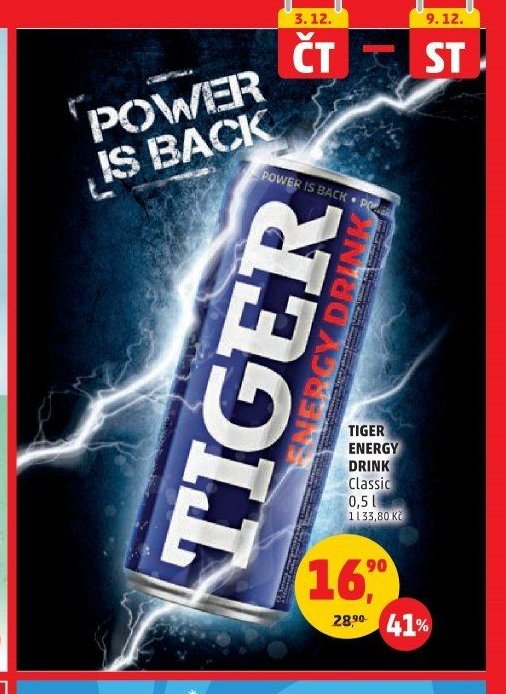 Tiger Energy Drink Classic