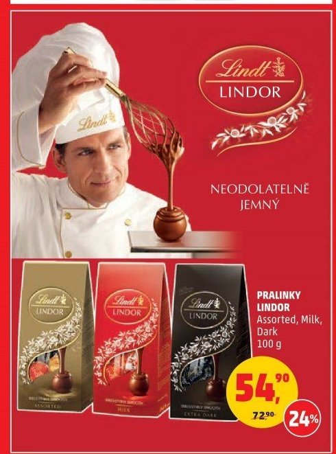 Pralinky Lindt Lindor