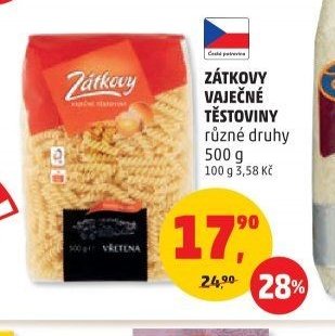 ZÁTKOVY VAJEČNÉ TĚSTOVINY