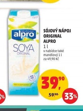 SÓJOVÝ NÁPOJ ORIGINAL ALPRO