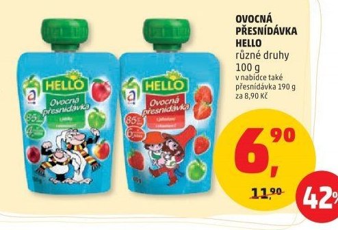 OVOCNÁ PŘESNÍDÁVKA HELLO