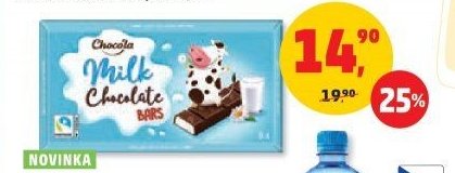 MILK CHOCOLATE BARS CHOCO'LA
