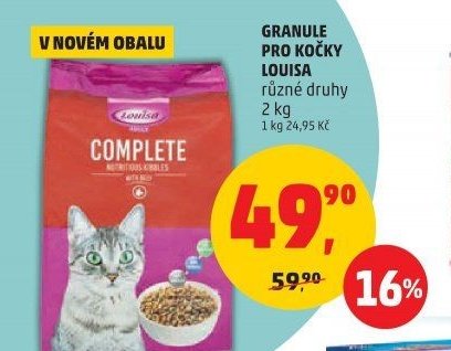 Granule pro kočky Louisa
