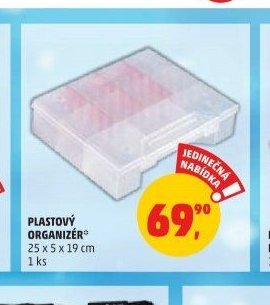 Plastový organizér