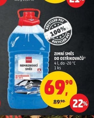 Zimní směs do ostřikovačů