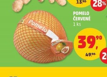Pomelo červené