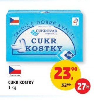 Cukr kostky