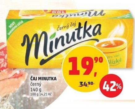 Čaj Minutka černý