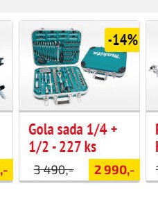 Gola sada 1/4 + 1/2 - 227 ks - UNI HOBBY akcniletaky.com