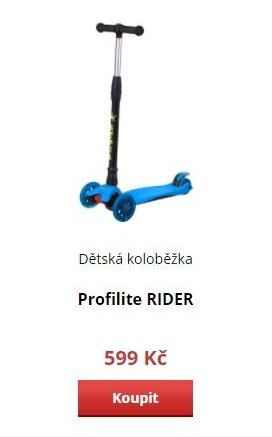 Dětská koloběžka Profilite RIDER