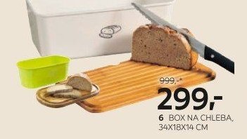 Box na chleba, 34x18x14 cm