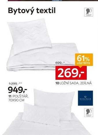10 ložní sada, 2dílná