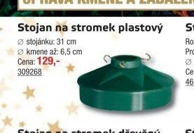 Stojan na stromek plastový - UNI HOBBY akcniletaky.com