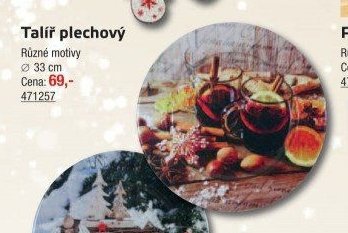 Talíř plechový - UNI HOBBY akcniletaky.com