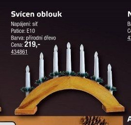 Svícen oblouk - UNI HOBBY akcniletaky.com
