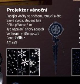 Projektor vánoční - UNI HOBBY akcniletaky.com
