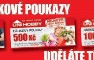 Dárkový poukaz 500 Kč - UNI HOBBY akcniletaky.com