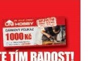Dárkový poukaz 1000 Kč - UNI HOBBY akcniletaky.com