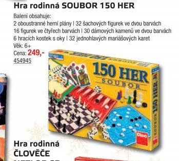 Hra rodinná SOUBOR 150 HER - UNI HOBBY akcniletaky.com