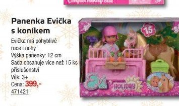 Panenka Evička s koníkem - UNI HOBBY akcniletaky.com