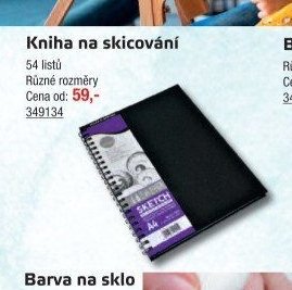 Kniha na skicování - UNI HOBBY akcniletaky.com