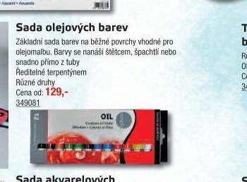 Sada olejových barev - UNI HOBBY akcniletaky.com