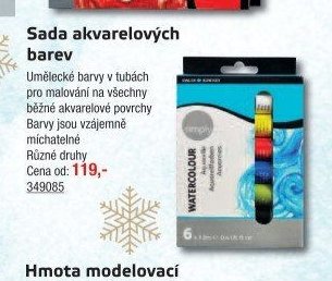 Sada akvarelových barev - UNI HOBBY akcniletaky.com