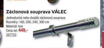 Záclonová souprava VÁLEC - UNI HOBBY akcniletaky.com