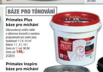Primalex Plus báze pro míchání - UNI HOBBY akcniletaky.com