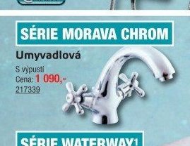 Umyvadlová SÉRIE MORAVA CHROM - UNI HOBBY akcniletaky.com