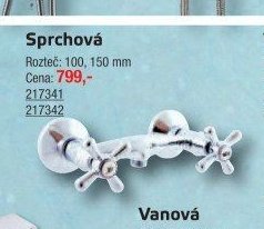 Sprchová SÉRIE MORAVA CHROM - UNI HOBBY akcniletaky.com